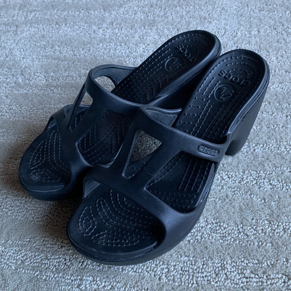 Crocs heels